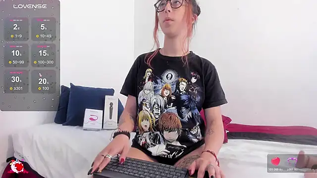 HEAVY MEGAN online show from 10/25/25, 01:07