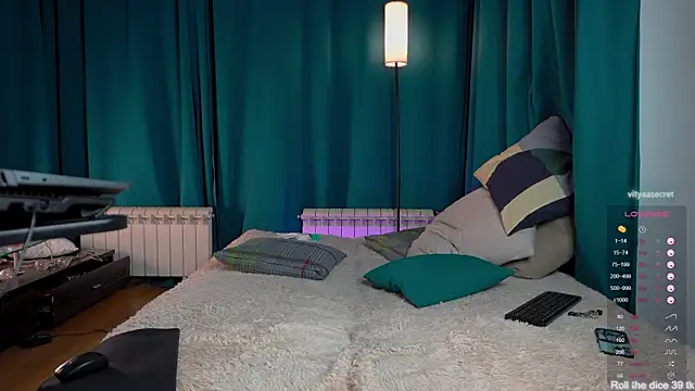 Snapshot of VIktorSecret chatting on 12/22/25, 03:47 VIktorSecret online show from 12/22/25, 03:47