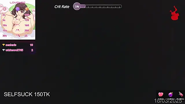 Snapshot of Herazuline chatting on 03/17/25, 10:27 Herazuline online show from 03/17/25, 10:27