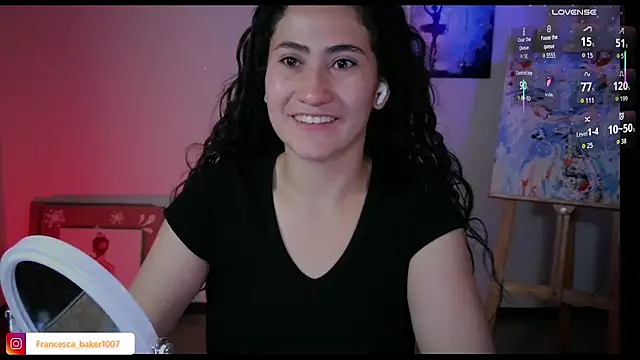 francesca baker1007 online show from 07/22/26, 07:05