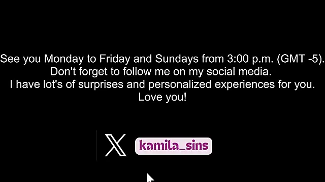 Snapshot of kamila_sins chatting on 02/13/25, 08:03 kamila sins online show from 02/13/25, 08:03