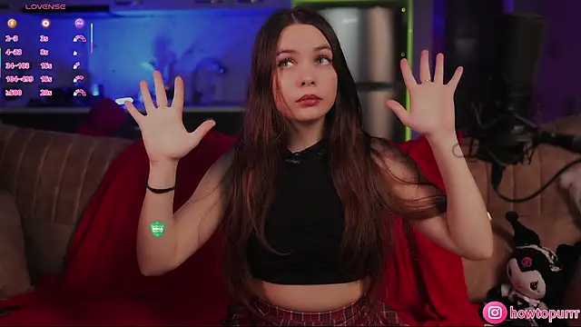 Snapshot of How2Meow chatting on 11/16/25, 05:40 How2Meow online show from 11/16/25, 05:40