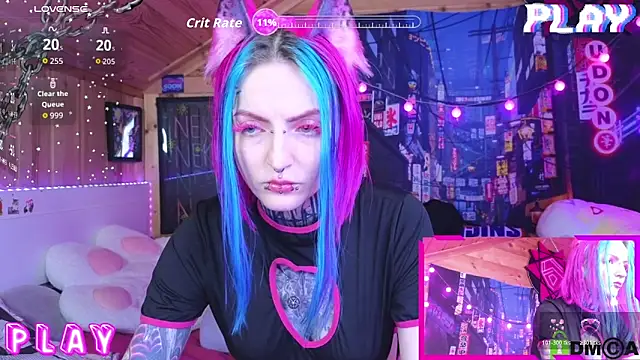 Snapshot of NekoCyber chatting on 02/01/26, 04:55 NekoCyber online show from 02/01/26, 04:55