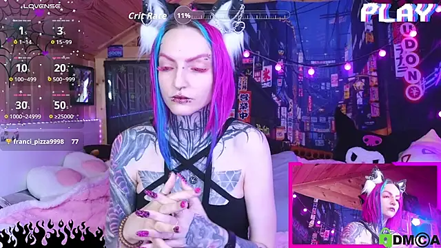 Snapshot of NekoCyber chatting on 02/11/26, 05:12 NekoCyber online show from 02/11/26, 05:12