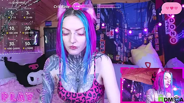 Snapshot of NekoCyber chatting on 02/28/26, 04:57 NekoCyber online show from 02/28/26, 04:57