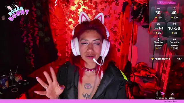 Roxanbunny1 online show from 02/09/25, 02:28
