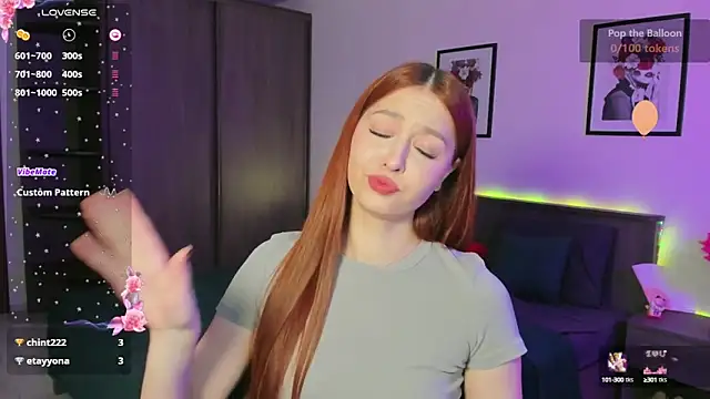 Snapshot of EleanorePeach chatting on 03/19/25, 12:01 EleanorePeach online show from 03/19/25, 12:01