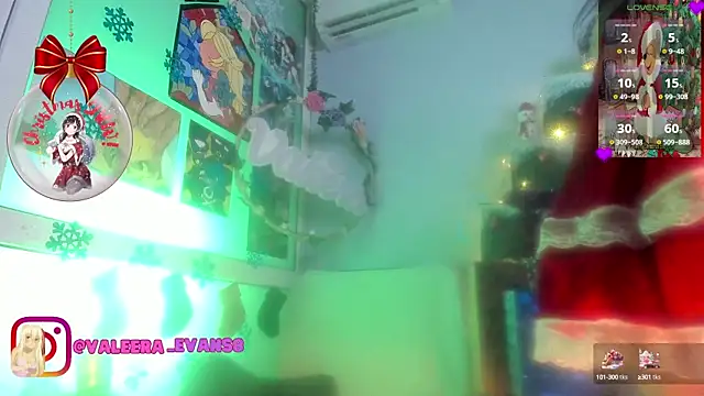 Valeera Evans8 online show from 12/25/24, 08:51