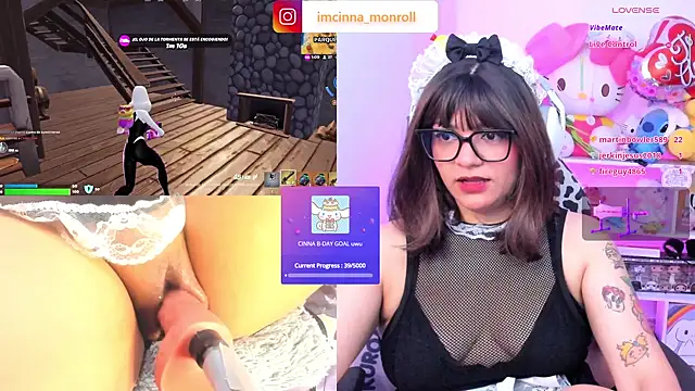 cinna monroll online show from 10/08/25, 03:42