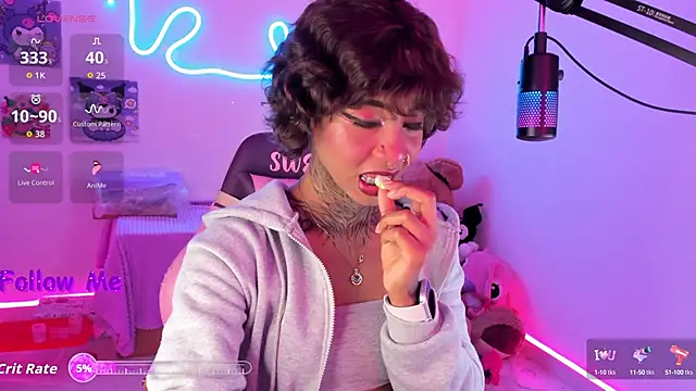 Snapshot of AshantiiSweet chatting on 09/26/25, 12:25 AshantiiSweet online show from 09/26/25, 12:25