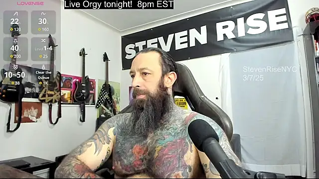 StevenRiseNYC online show from 03/07/25, 02:34