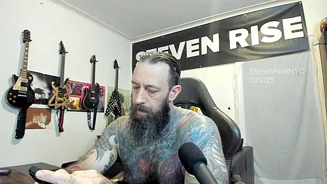 StevenRiseNYC online show from 10/03/25, 02:19