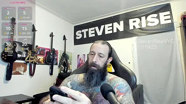 StevenRiseNYC online show from 11/20/25, 01:39