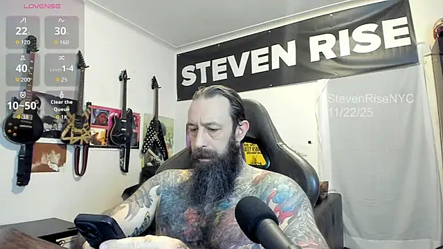 StevenRiseNYC online show from 11/23/25, 11:54