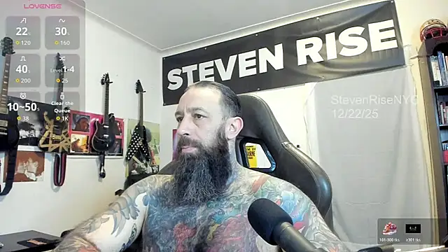 StevenRiseNYC online show from 12/22/25, 01:52