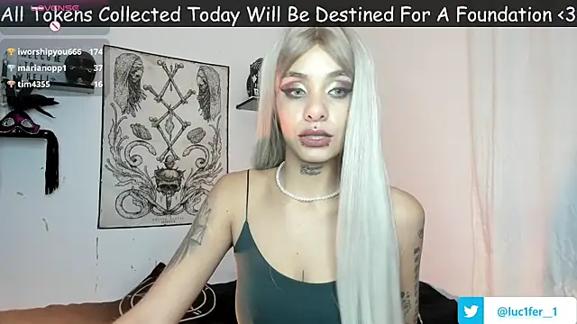 luci fer devil online show from 01/28/25, 04:50