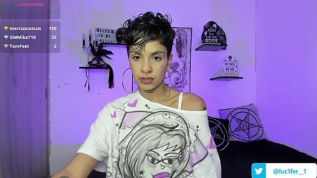 luci fer devil online show from 02/14/25, 04:52